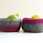 Felted Bowls - Organic Fam..
