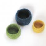 Felted bowls - Lopi family ..