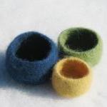 Felted bowls - Lopi family ..