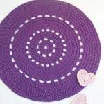 Purple shiny placemat - Doi..