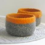 Felted bowls - Organic fami..