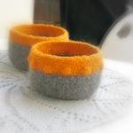 Felted bowls - Organic fami..