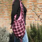 Knot Bag - Pink Checkered ..