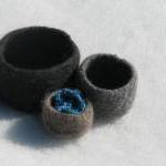 Felted bowls - Organic fami..